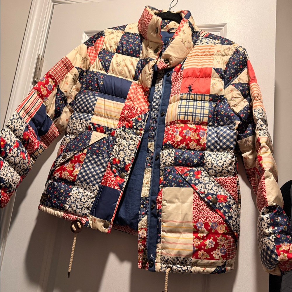 Ralph Lauren Patchwork Down Quilted Jacket - image 1